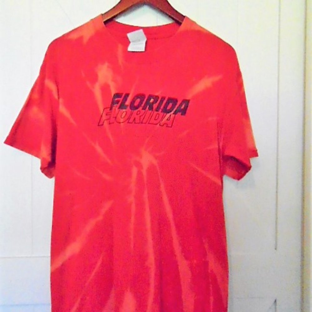 Custom Hand‎ Bleached Florida T-Shirt